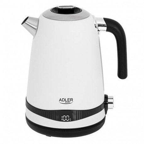 Adler AD 1295w electric kettle 1.7 L 2200 W Black, White