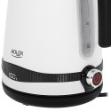 Adler AD 1295w electric kettle 1.7 L 2200 W Black, White