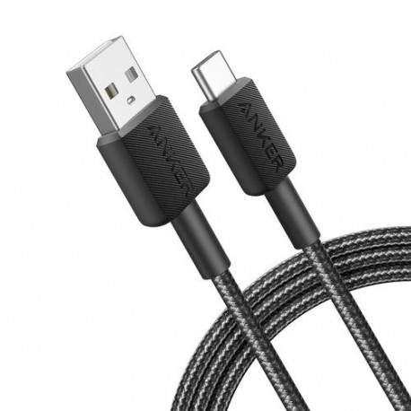 Anker 322 USB cable 1.8 m USB A USB C 0.48 Gbit/s Black