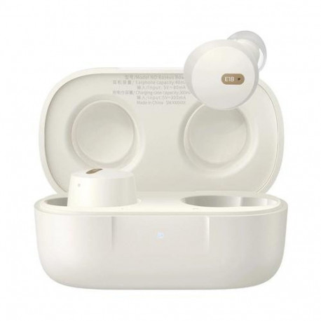 Baseus Bowie E18 Headset True Wireless Stereo (TWS) In-ear Calls/Music USB Type-C Bluetooth White