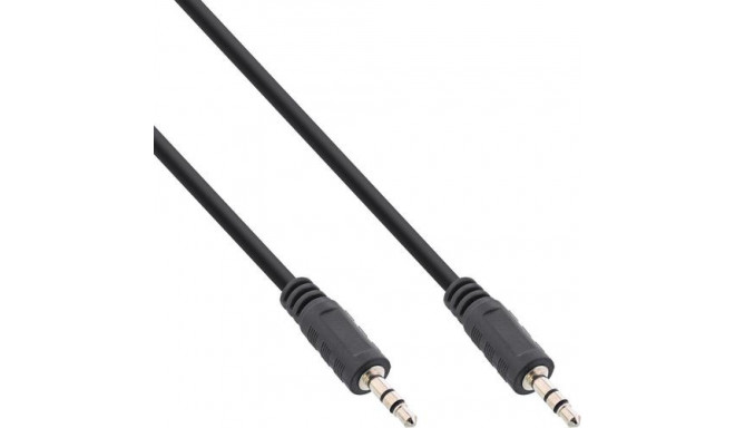 InLine Audio Cable 3.5mm Stereo male / male 0.3m