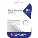 Verbatim Metal Executive - USB Drive 64 GB - Silver