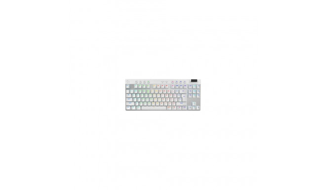 Logitech G PRO X TKL keyboard Gaming RF Wireless + Bluetooth QWERTY US International White