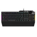 ASUS TUF Gaming K1 keyboard USB Black