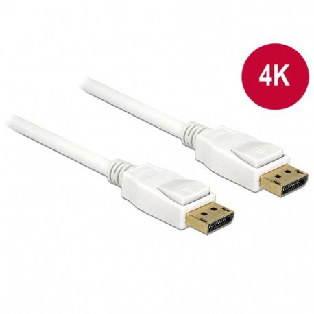 DeLOCK 5m, 2xDisplayPort DisplayPort White