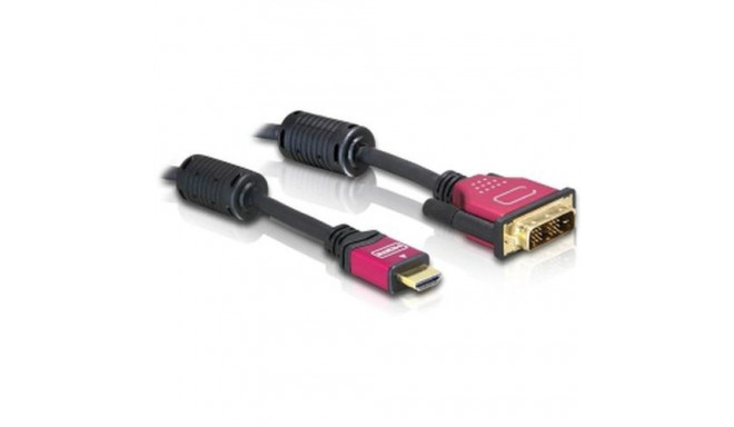 DeLOCK HDMI - DVI Cable 3.0m male / male 3 m DVI-D