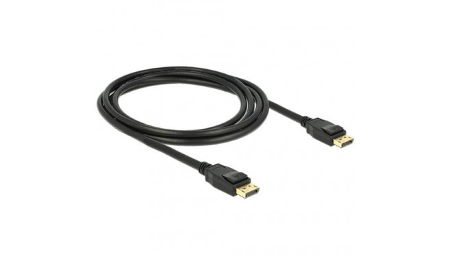 DeLOCK 2m Displayport 1.2a Black