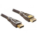 DeLOCK 82771 DisplayPort cable 2 m Black, Brown