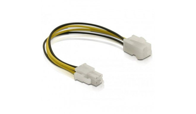 DeLOCK Power cable P4 male/female 0.15 m