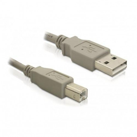 DeLOCK 82216 USB cable USB 2.0 3 m USB A USB B Grey