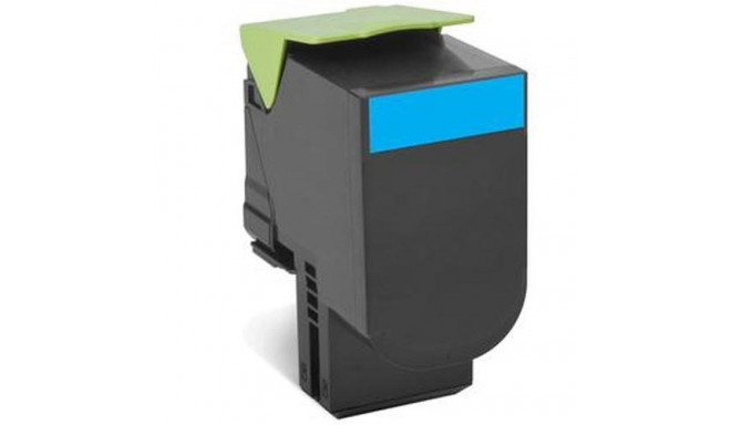 Lexmark 80C2XCE toner cartridge 1 pc(s) Original Cyan