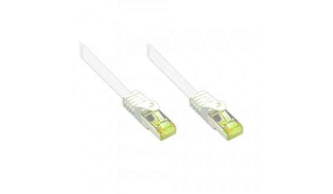 Alcasa 10m Cat.7 S/FTP networking cable White Cat7 S/FTP (S-STP)