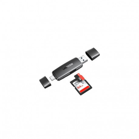 Ugreen 80191 card reader USB 3.2 Gen 1 (3.1 Gen 1) Type-A/Type-C Black