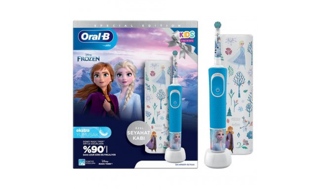 Oral-B Vitality Pro Frozen Child Rotating-oscillating toothbrush Black, Grey
