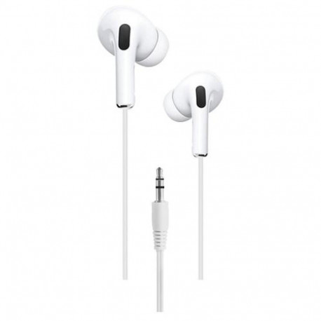 2GO 797313 headphones/headset Wired In-ear Calls/Music White