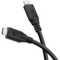 Goobay 74182 USB cable USB4 Gen 2x2 0.5 m USB C Black