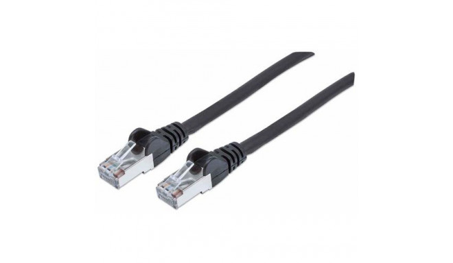Intellinet Network Patch Cable, Cat7 Cable/Cat6A Plugs, 2m, Black, Copper, S/FTP, LSOH / LSZH, PVC, 