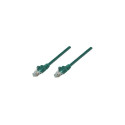 Intellinet Network Patch Cable, Cat6, 0.25m, Green, Copper, S/FTP, LSOH / LSZH, PVC, RJ45, Gold Plat