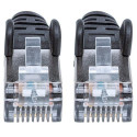 Intellinet Network Patch Cable, Cat6, 10m, Black, Copper, S/FTP, LSOH / LSZH, PVC, RJ45, Gold Plated
