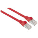 Intellinet Network Patch Cable, Cat6, 2m, Red, Copper, S/FTP, LSOH / LSZH, PVC, RJ45, Gold Plated Co