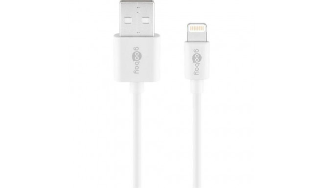 Goobay Lightning USB Charging and Sync Cable, 3 m