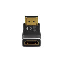 Goobay 72011 video cable adapter HDMI Type A (Standard) Black, Silver