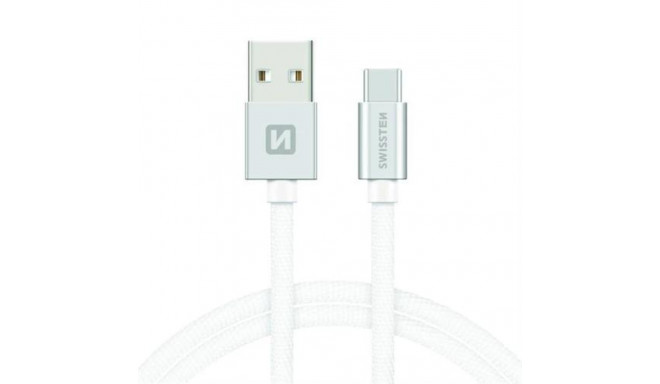 Swissten 71521203 USB cable 1.2 m USB A USB C White