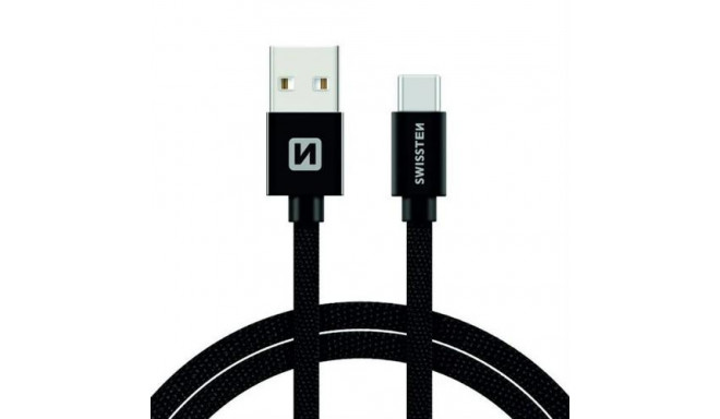 Swissten 71521201 USB cable 1.2 m USB A USB C Black