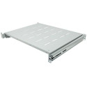 Intellinet 19&quot; Sliding Shelf, 1U, For 600 to 800mm Depth Cabinets &amp; Racks, shelf de