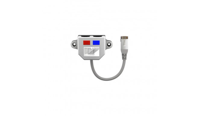 Goobay 68911 network splitter Power over Ethernet (PoE) Grey