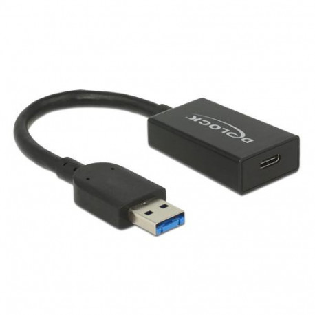 DeLOCK 65698 USB cable USB 3.2 Gen 2 (3.1 Gen 2) 0.15 m USB A USB C Black