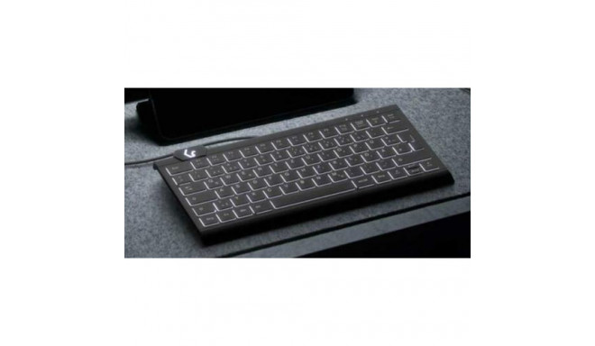 KeySonic KSK-5010ELC (DE) keyboard Home USB QWERTZ German Black