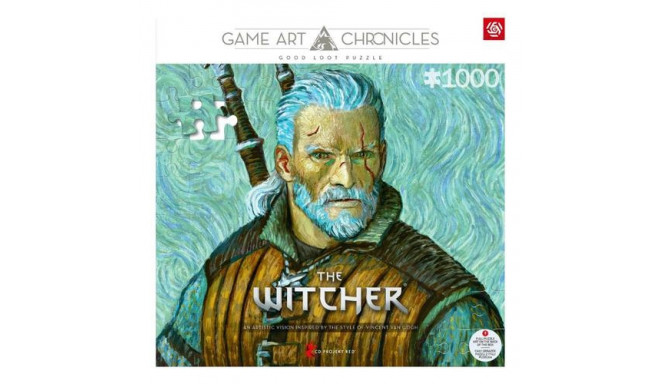 Cenega The Witcher Geralt &amp; Vincent van Gogh Jigsaw puzzle 1000 pc(s) Video game
