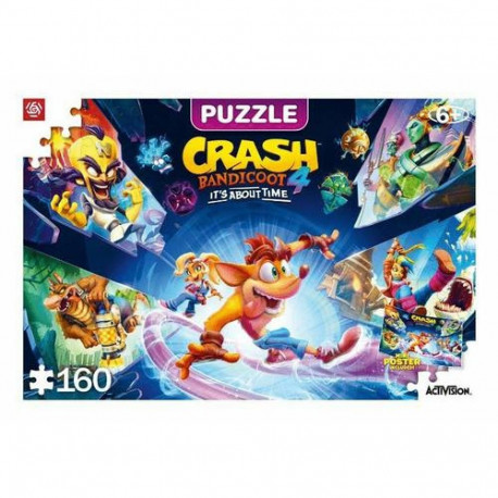 Cenega Crash Bandicoot 4: It's About Time Jigsaw puzzle 160 pc(s) Video game