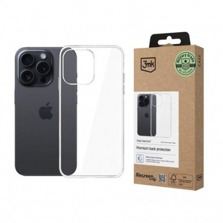 3MK Clear Case Eco mobile phone case 17.5 cm (6.9") Cover Transparent