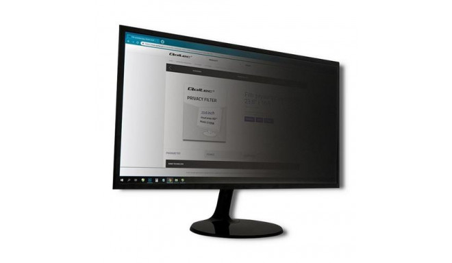 Qoltec 51063 display privacy filters Frameless display privacy filter 43.2 cm (17&quot;)