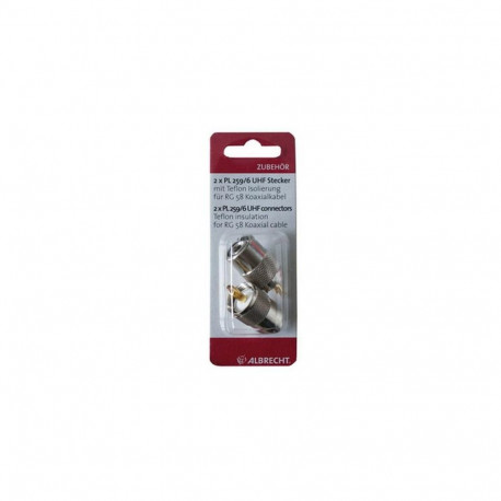Albrecht 50120 coaxial connector 2 pc(s)