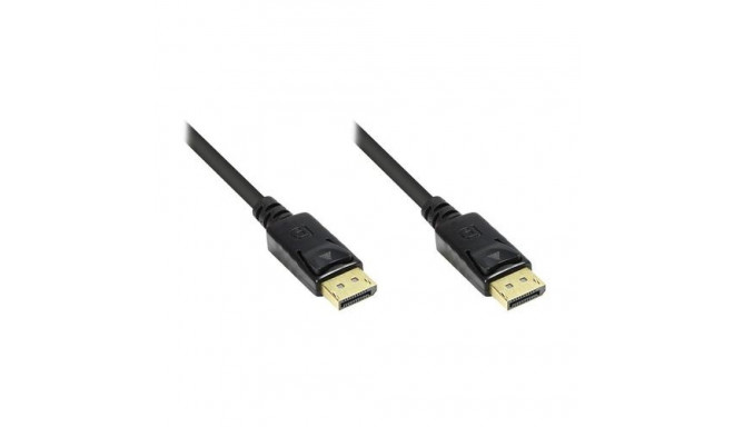 Alcasa DisplayPort/DisplayPort, 10 m Black