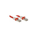 Lindy Cat.6 (A) SSTP / S/FTP PIMF Premium 1.0m networking cable Red 1 m