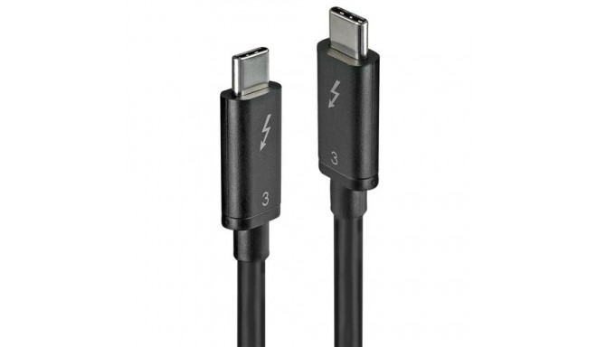 Lindy 0.5m Thunderbolt 3 Cable, Passive