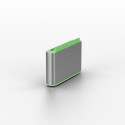 Lindy USB Type C Port Blockers (Without Key) - Pack of 10, Green