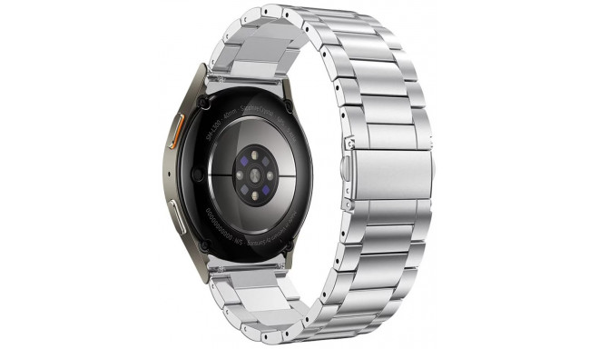 Tech-Protect kellarihm Stainless Samsung Galaxy Watch4/5/5Pro/6/7/FE, hõbedane