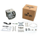 Thermalright HR-02 Plus Processor Heatsink/Radiatior 14 cm Silver, White 1 pc(s)