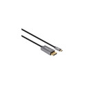 Manhattan USB-C to DisplayPort 1.4 Cable, 8K@60Hz, 2m, Male to Male, Black, Equivalent to CDP2DP146B Manhattan USB-C to DisplayPort 1.4 Cable, 8K@60Hz, 2m, Male to Male, Black, Equivalent to CDP2DP146B