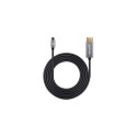 Manhattan USB-C to DisplayPort 1.4 Cable, 8K@60Hz, 2m, Male to Male, Black, Equivalent to CDP2DP146B Manhattan USB-C to DisplayPort 1.4 Cable, 8K@60Hz, 2m, Male to Male, Black, Equivalent to CDP2DP146B