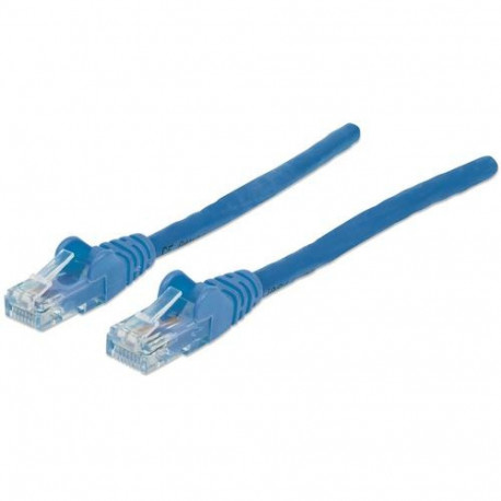 Intellinet Network Patch Cable, Cat6A, 7.5m, Blue, Copper, S/FTP, LSOH / LSZH, PVC, RJ45, Gold Plate