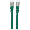 Intellinet Network Patch Cable, Cat6A, 2m, Green, Copper, S/FTP, LSOH / LSZH, PVC, RJ45, Gold Plated