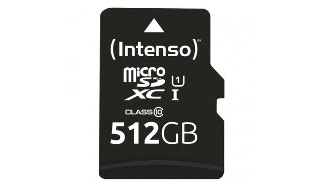 Intenso microSD 512GB UHS-I Perf CL10| Performance Class 10