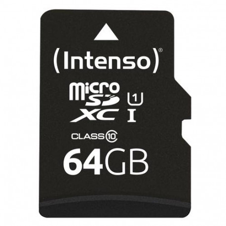 Intenso 3424490 memory card 64 GB MicroSD UHS-I Class 10