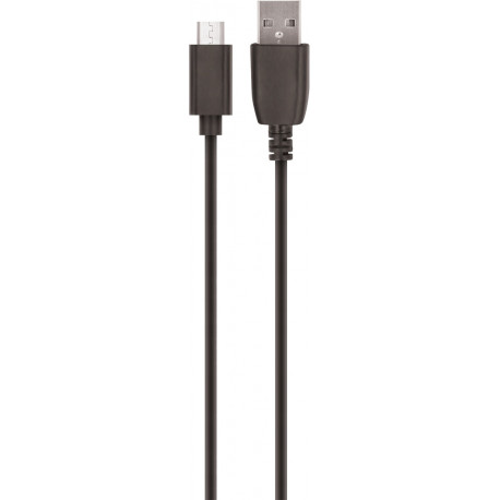 Setty cable USB - microUSB 2A 1m, black